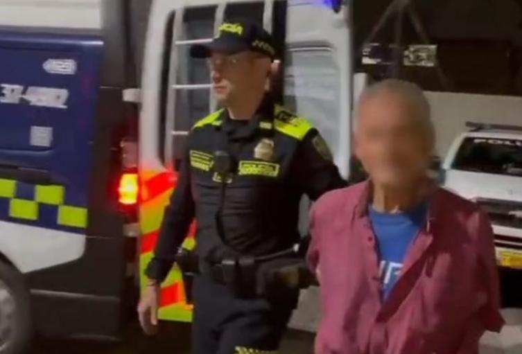 Hombre que quemó a la habitante de calle