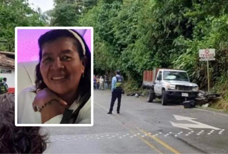 Murió reconocida profesora en choque de moto con camioneta en la vía a Jardín