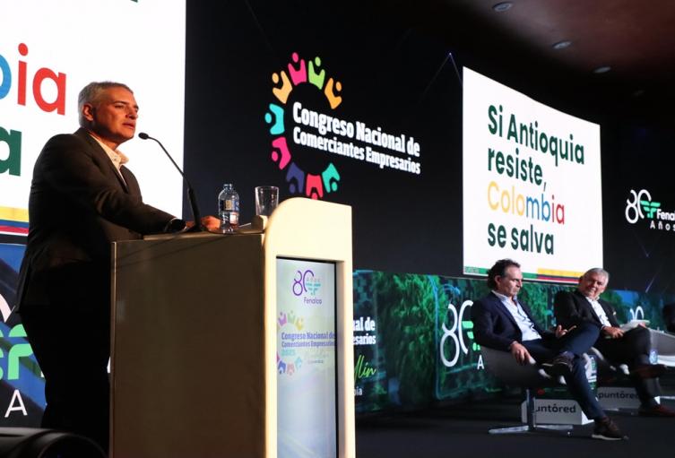 Mandatarios de Antioquia destacaron la capacidad de las empresas para construir país en medio de la crisis política