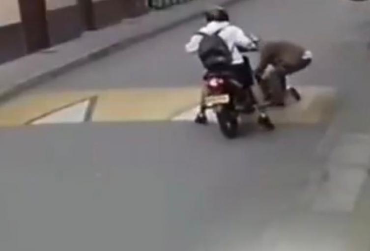 Niño fue atropellado en Antioquia 