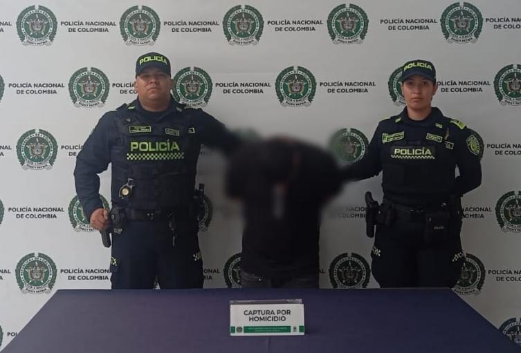 Captura por homicidio en Bello 