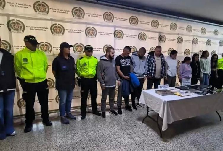 Capturas -Red trata -Medellín - 2025