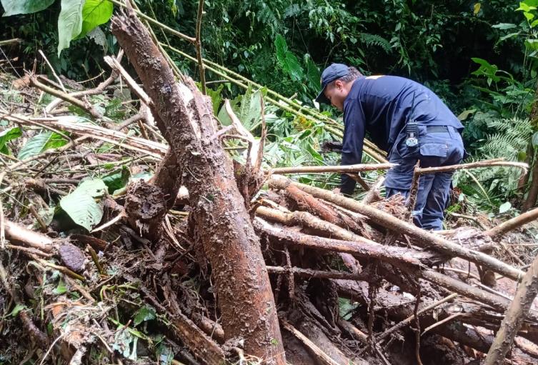 Búsqueda de las dos personas desaparecidas en Dabeiba