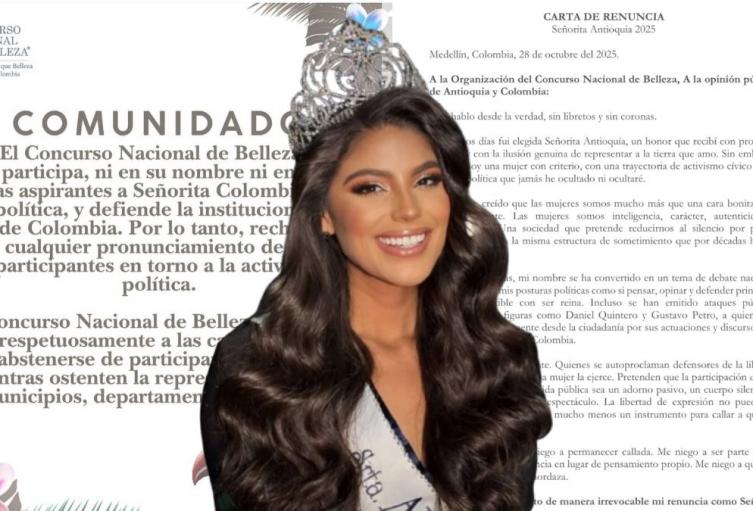 Laura Gallegó, ex señorita Antioquía.