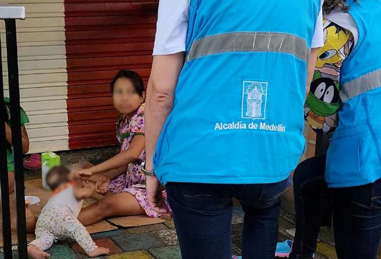 Mendicidad en Medellín