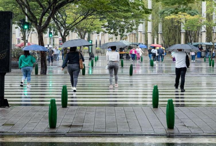 Temporada de lluvias en Medellín
