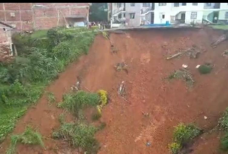 Evacuaron nueve viviendas en Granada, Antioquia 