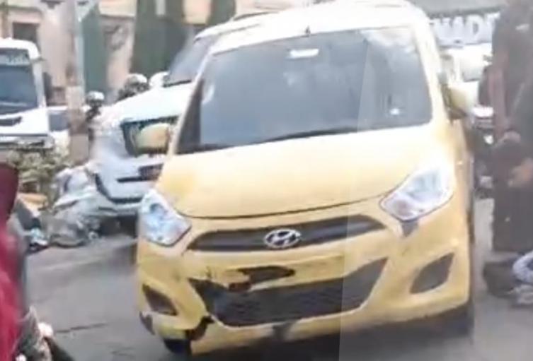 Agresión a Taxista en Medellín