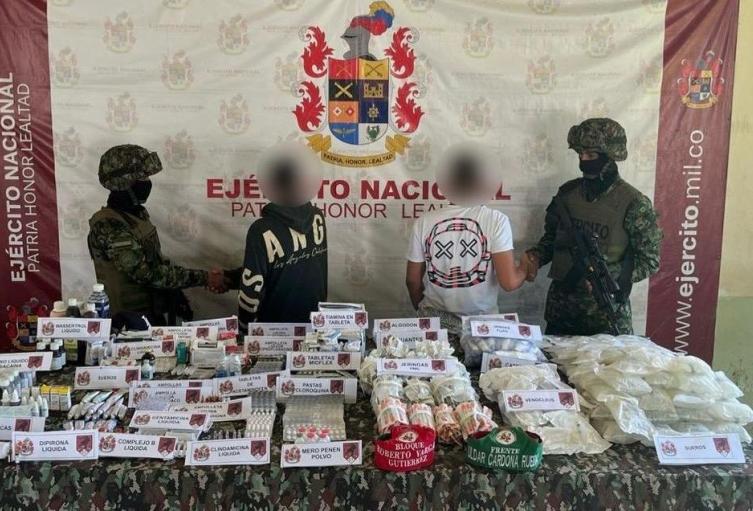 Ejército desmanteló hospital clandestino del Clan del Golfo en El Bagre; medicamentos costaban más de $190 millones 
