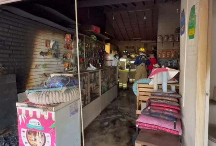 Incendio en Rionegro 