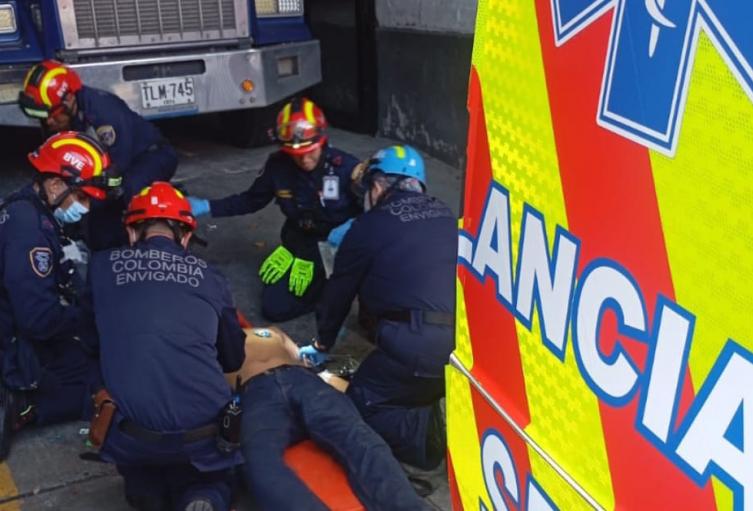 Accidente laboral en Envigado