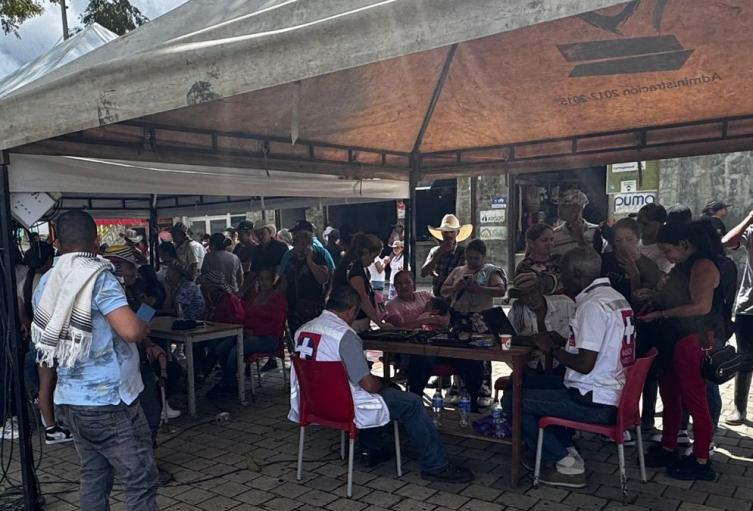 Atención social en Briceño, Antioquia