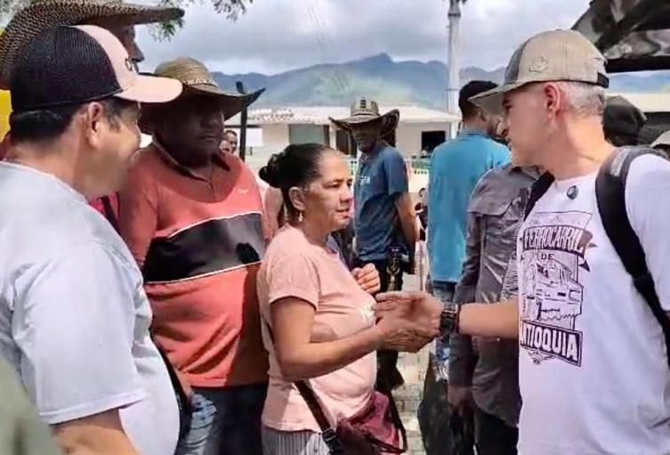 Atención humanitaria en Briceño, Antioquia 