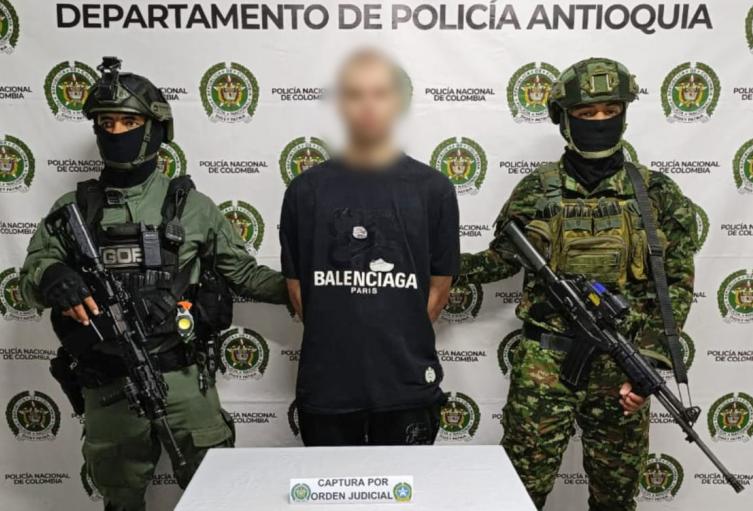 Capturan en Andes a alias “Bollo”, coordinador de sicarios de “La Terraza” y presunto responsable de dos homicidios selectivos este año