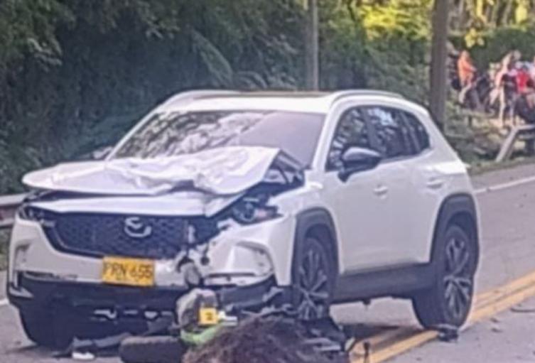 Accidente de tránsito en el oriente antioqueño 