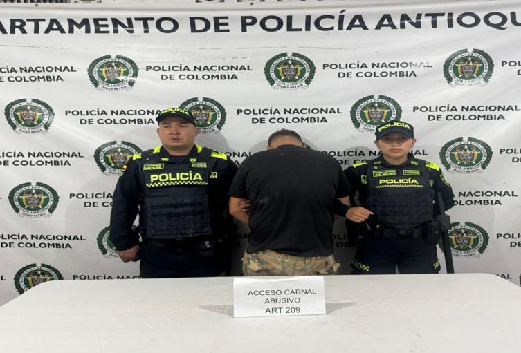 Capturan a uno del cartel de los más buscados por delitos contra mujeres y menores de edad en Antioquia