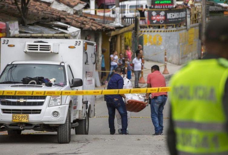 Referencia de homicidio en Medellín 