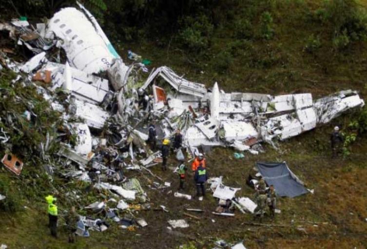 Accidente Chapecoense.