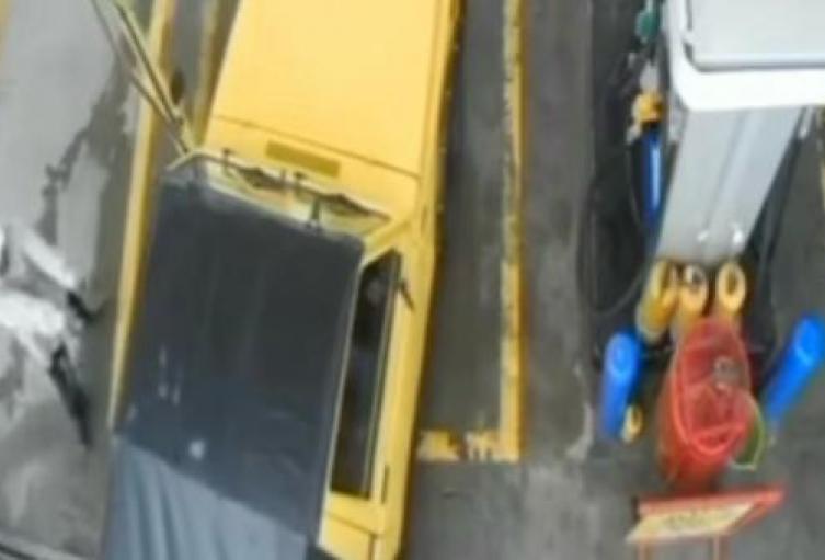 Hombre fue baleado y quedó en delicado estado tras violento fleteo en gasolinera de La Ceja; le robaron millonaria suma