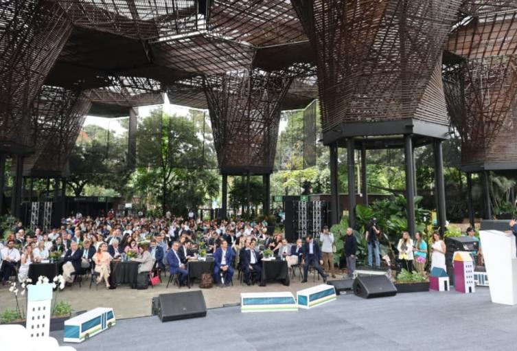 Evento de movilidad sostenible en Medellín 