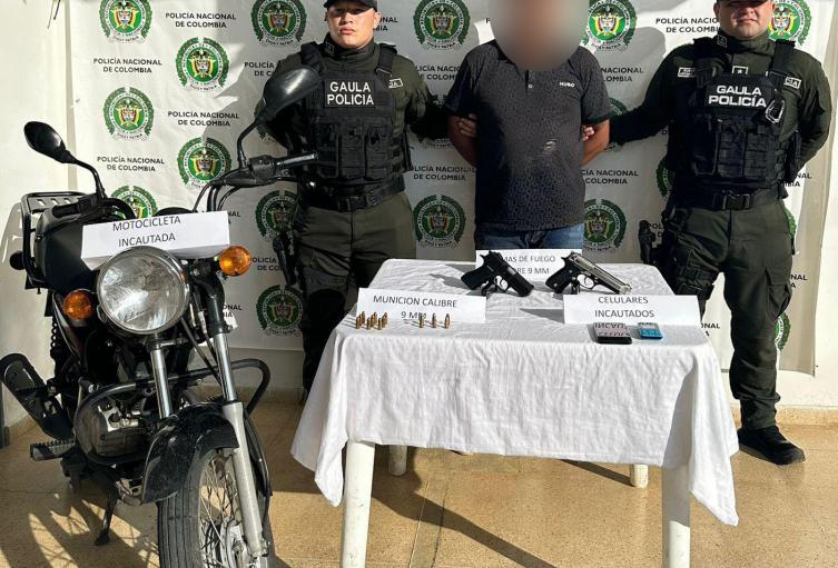 Capturan a falso armado en Yolombó: extorsionaba a agricultores exigiendo $2 millones