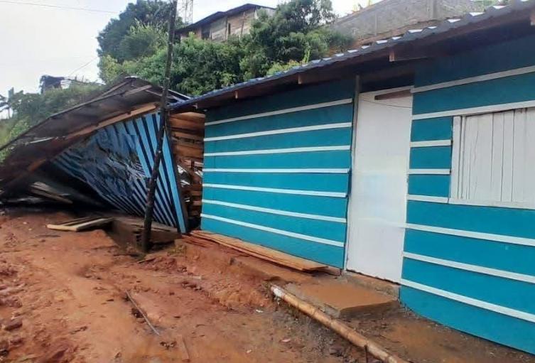 Afectaciones por lluvias en Tarazá, Antioquia 