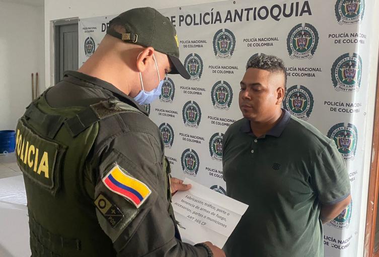 Captura de alias "El Conductor" del Clan del Golfo en Zaragoza