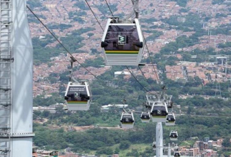 Metrocable para Medellín 