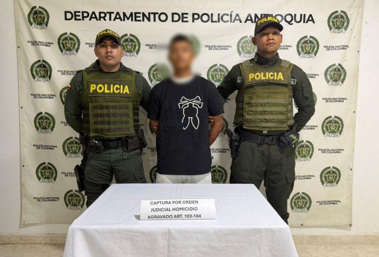Cayó alias "El Indio" en Segovia: presunto sicario del Clan del Golfo buscado por homicidio agravado