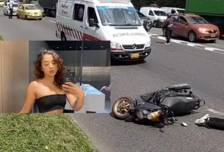 Reconocida streaming  murió en un accidente de tránsito en Medellín 