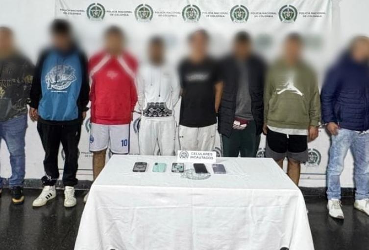 Sus coordinadores alias ‘Orejas’ y ‘Camilo’, fueron capturados tras una investigación de siete meses.