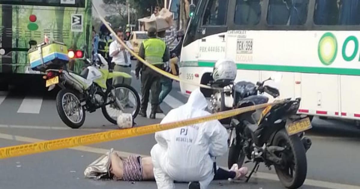 Reducción del 10% en muertes por accidentes viales en Medellín