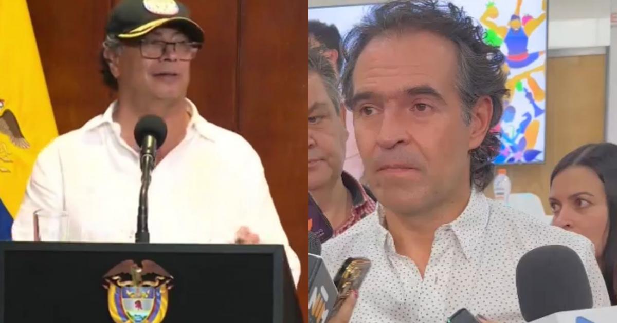 Nuevo "encontronazo" entre Petro y Fico por supuestos montajes judiciales