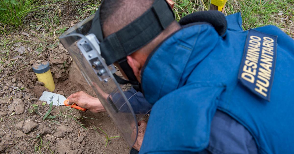 Contratista de empresa minera resultó gravemente herido por mina antipersonal en Anorí