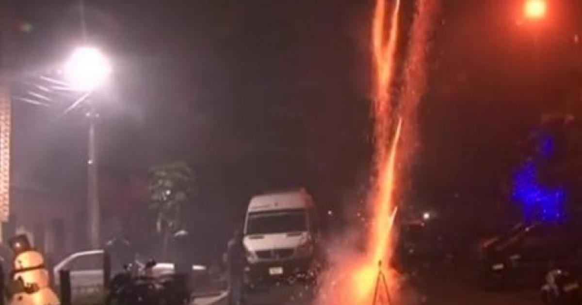 Cerca de mil 200 policías evitarán la tronamenta de pólvora en la mal llamada alborada de diciembre en Medellín