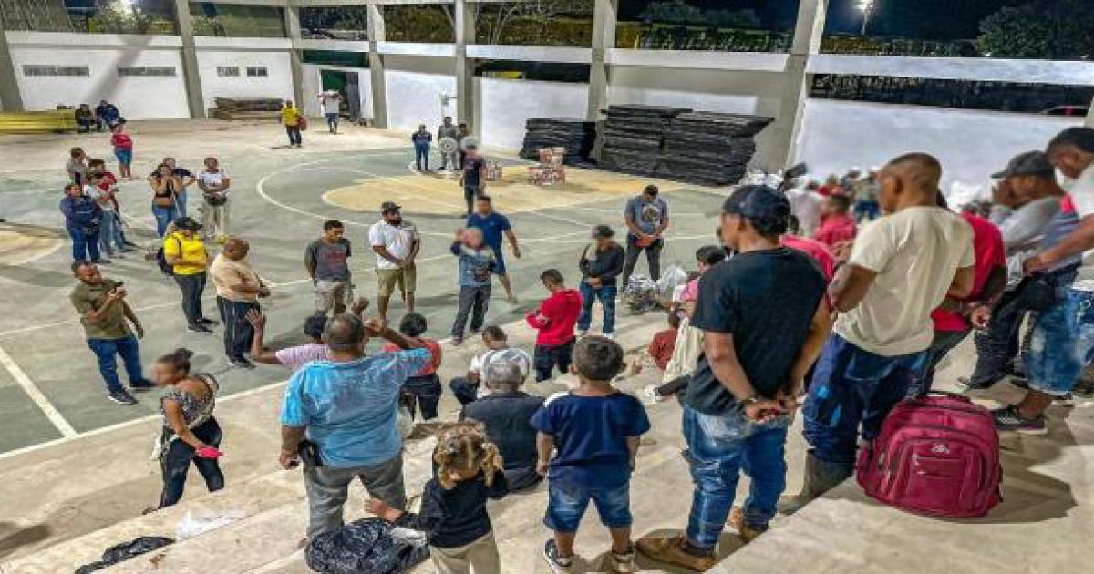 Reportan el desplazamiento de 34 personas en Valvidia por las acciones de grupos armados