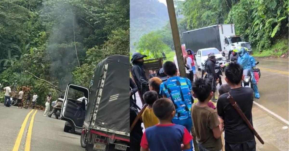 Gobernadora de Chocó afirma que su departamento es el más afectado con los bloqueos en la vía Panamericana
