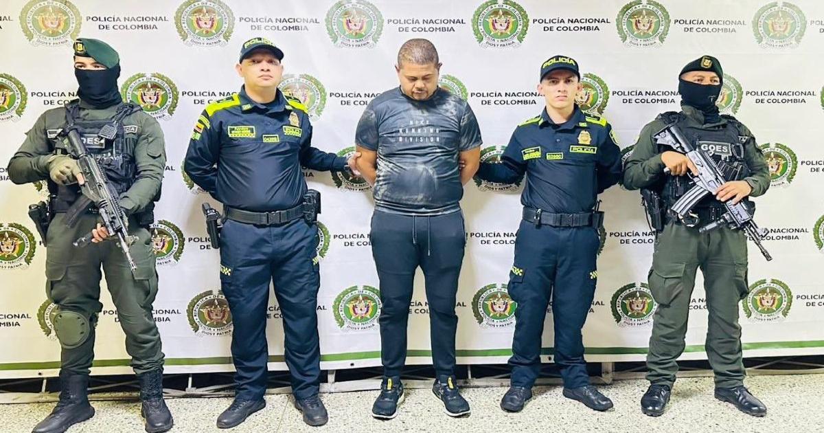 Capturaron en Medellín a alias “Gordo Pibe”, señalado narcotraficante y líder de pandilla panameña