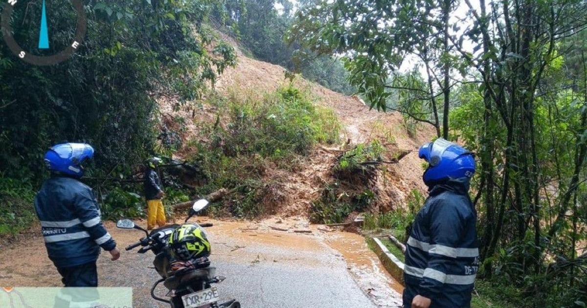 Habitantes de Heliconia se niegan a evacuar zonas de riesgo por lluvias
