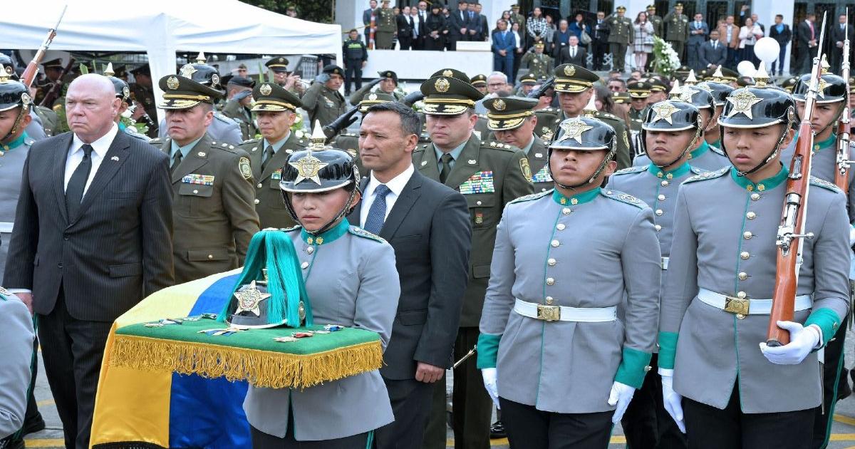 Como héroe de la patria fue despedido capitán de inteligencia de la Policía, asesinado en Sonsón