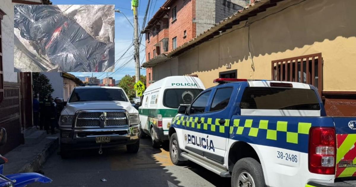 Macabro hallazgo en Rionegro: Cuerpo atado y embolsado en el barrio Belchite