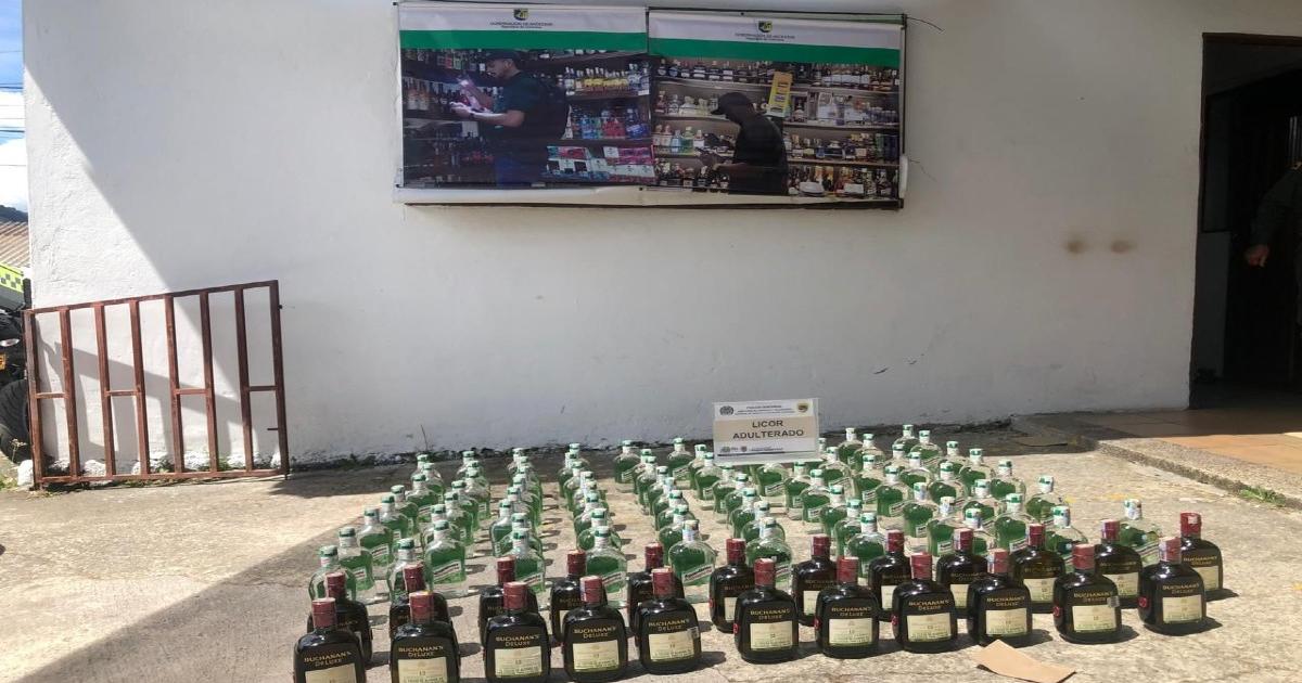 Este año se han incautado más de tres mil unidades de licor falsificado y de contrabando en Antioquia