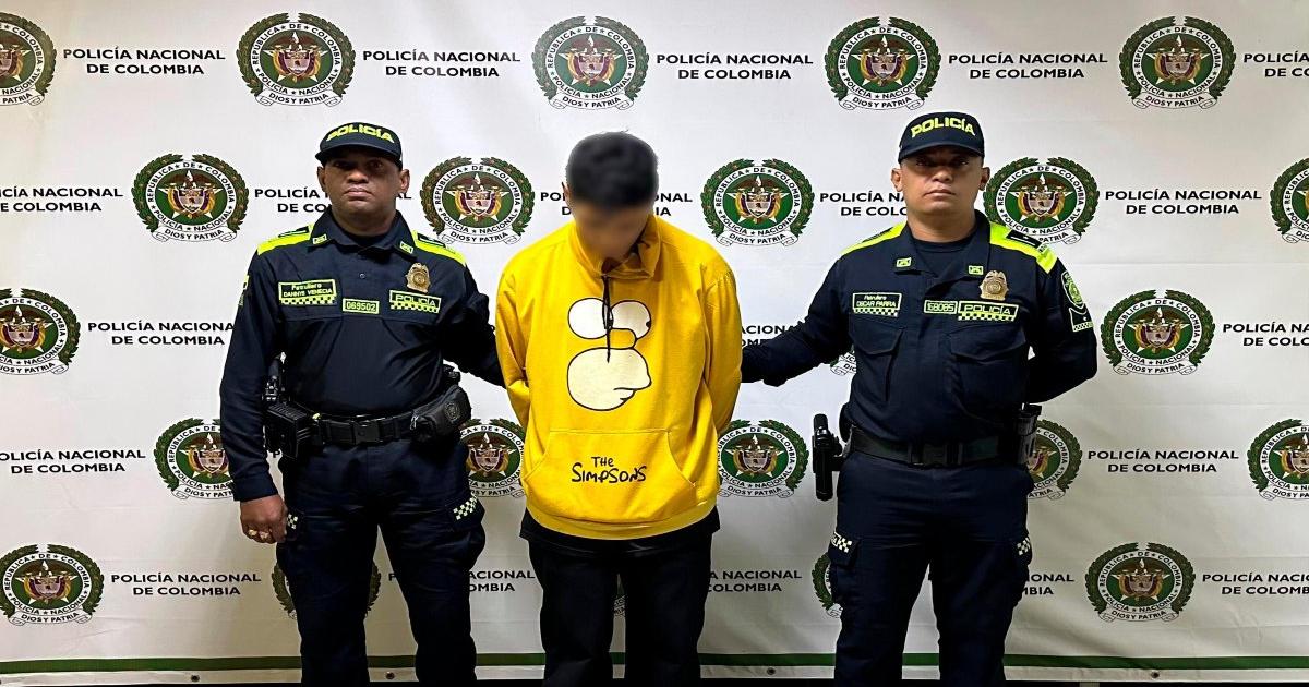 Presunto feminicida fue capturado cuando trataba de huir de las autoridades de Medellín