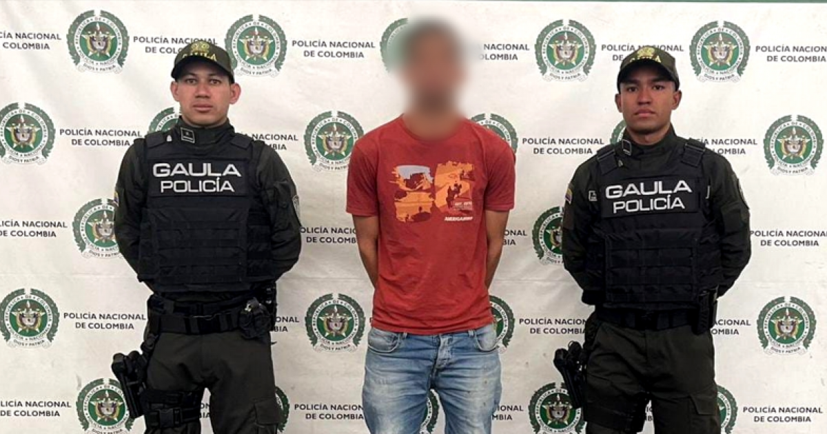 Cayó "Care Caucho", presunto cabecilla de red extorsiva que intimidaba a comerciantes y mineros en Antioquia