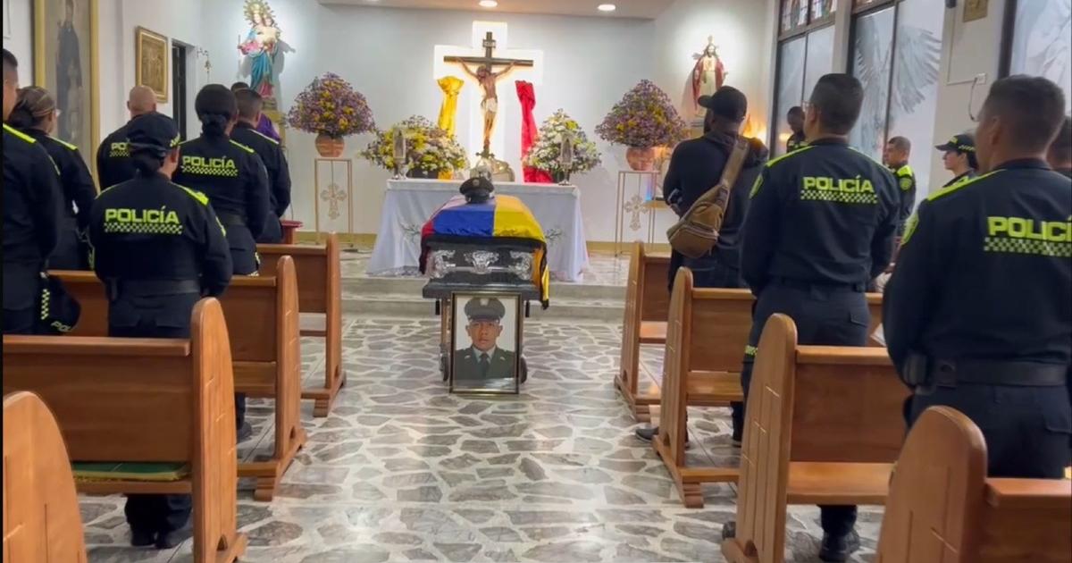Trasladan al Chocó el cuerpo de policía asesinado en Andes