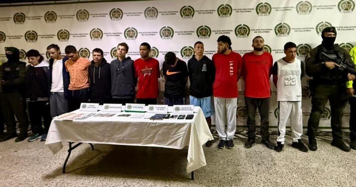 Redada contra las plazas de vicio en Itagüí: 11 personas capturadas del combo “el Rosario”