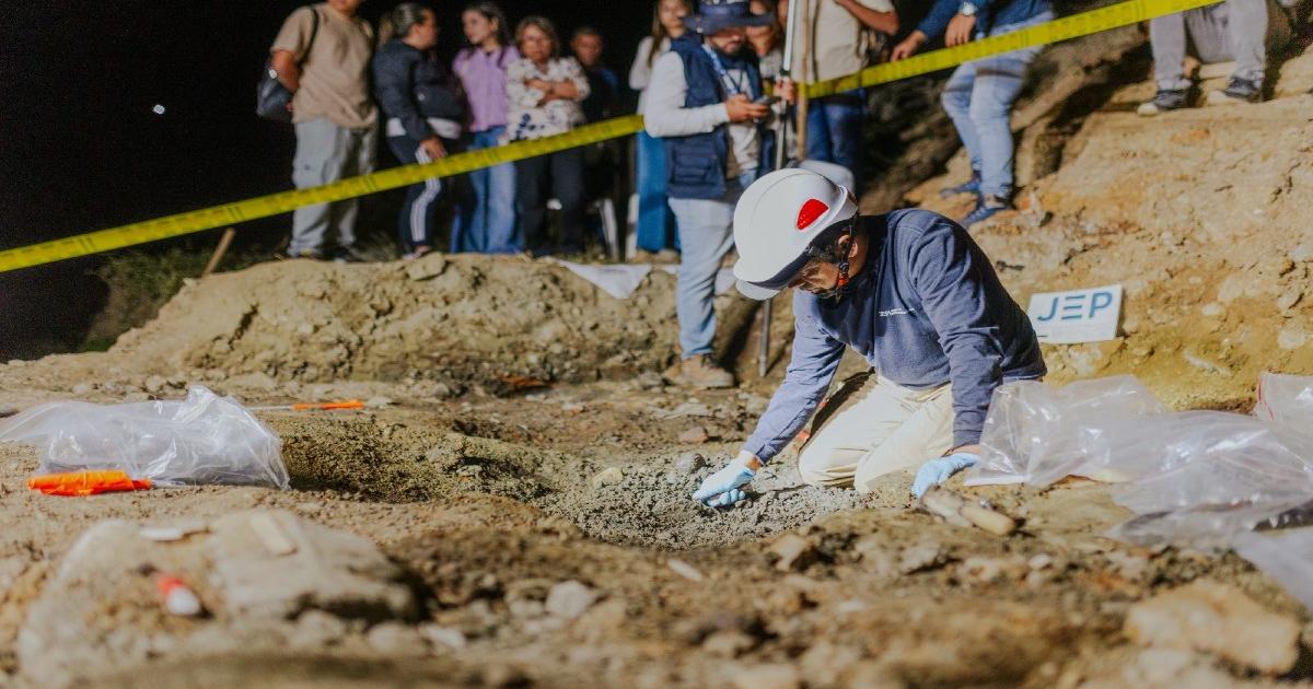 JEP confirmó el hallazgo de dos cuerpos en La Escombrera, en la comuna 13 de Medellín