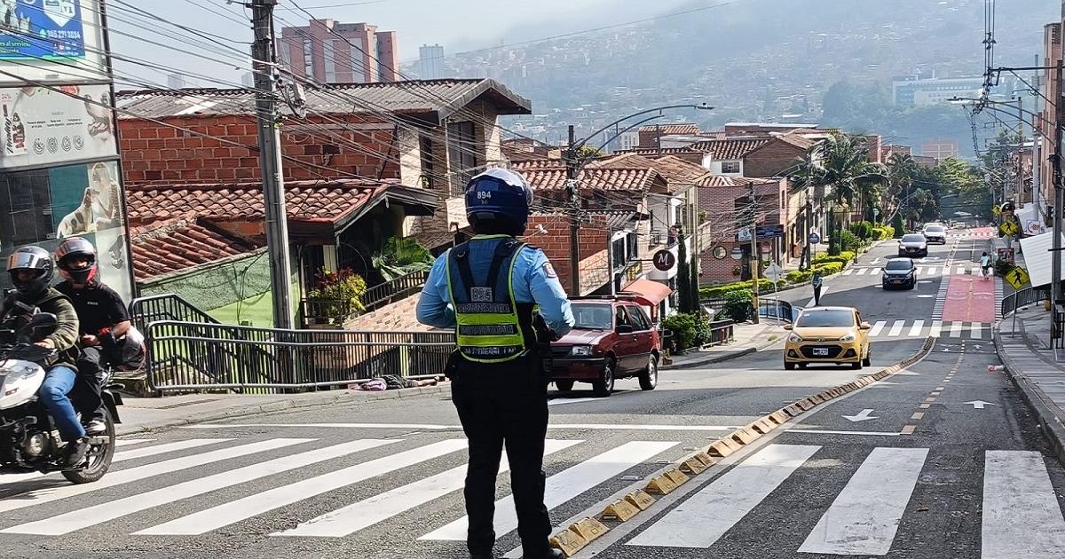 Medellín reporta una reducción del 8.7% en mortalidad en las vías