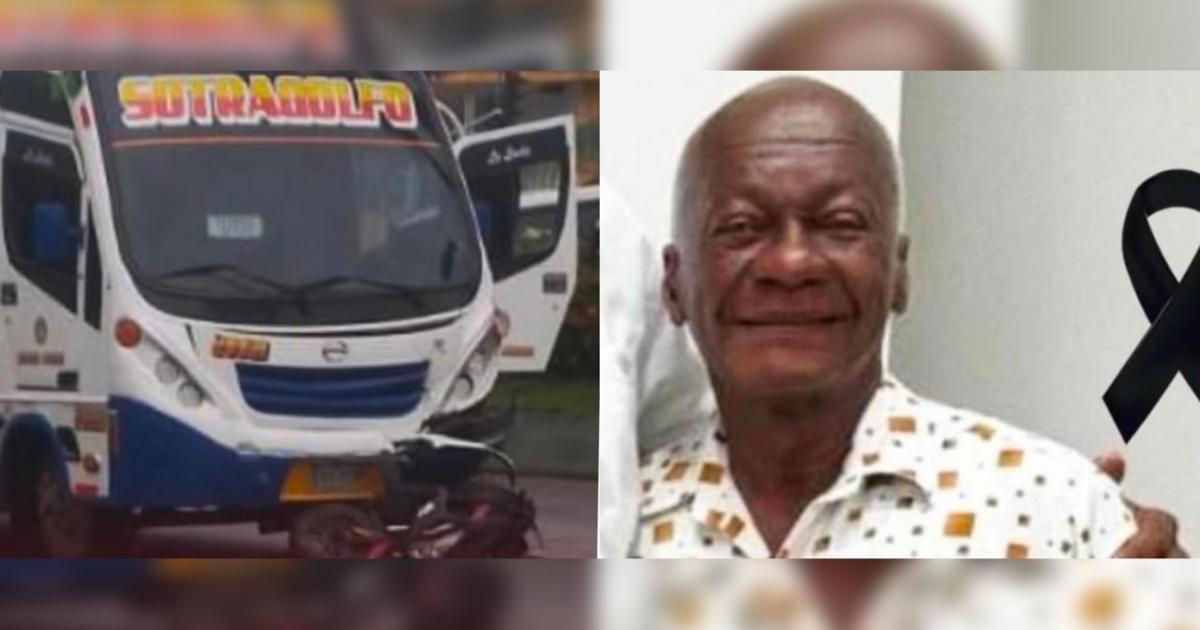 Reconocido profesor murió en Apartadó tras colisión entre una motocicleta y una buseta