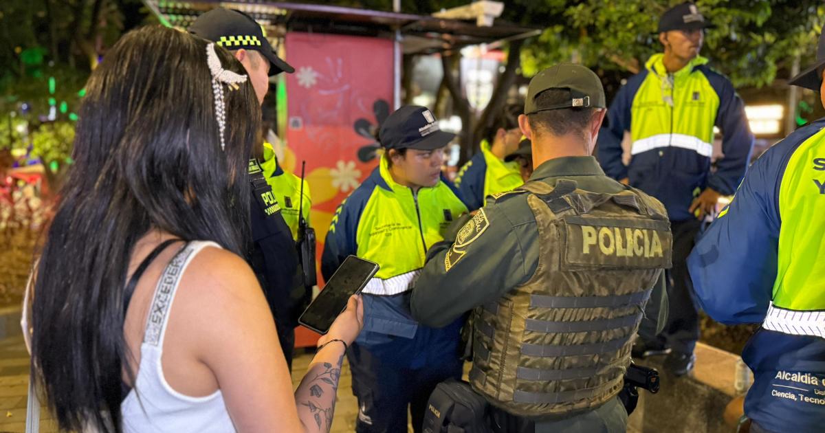 Megaoperativo en Parque Lleras deja 247 comparendos y 10 negocios cerrados
